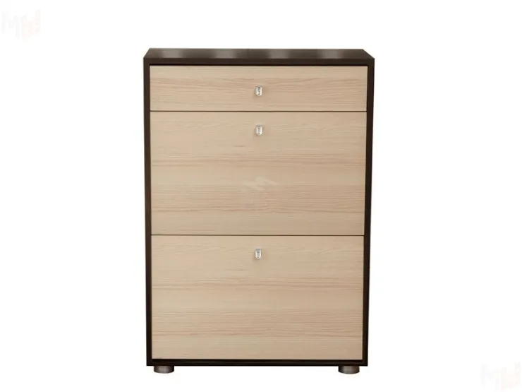 Обувница Мини-Лайт МЛ-7 Венге/ясень