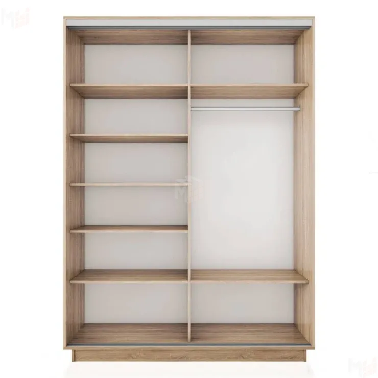 Шкаф-купе Экспресс  2-х дверный (Зеркало) 1400