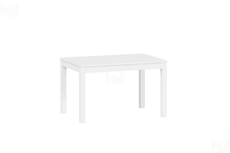 S00517 ВАРДИГ С стол обеденный 80(120)х74х70 шпон ясеня, белый