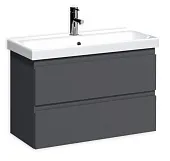 Тумба подвесная под умывальник "Moduo 80" Graffo В2 Домино