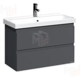 Тумба подвесная под умывальник "Moduo 80" Graffo В2 Домино