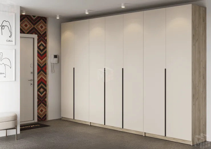 Шкаф 2-х створчатый комбинированный Бохо ШК-002