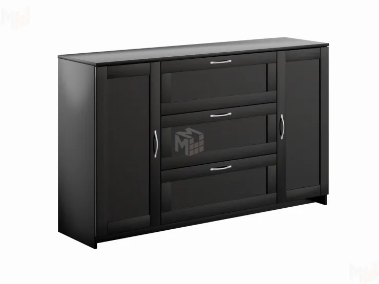 2.02.03.290.5 СИРИУС тумба 2 двери и 3 ящика 156х95 Дуб Венге RU