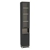 Шкаф для книг AURELIO 9 Антрацит