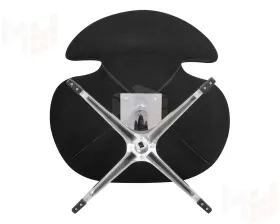 Кресло дизайнерское DOBRIN SWAN (черная ткань AF9)