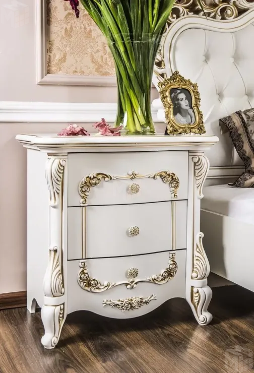 Тумба прикроватная Анна Мария белый матовый