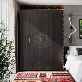 Шкаф Сириус 4 двери 1 ящик (венге)