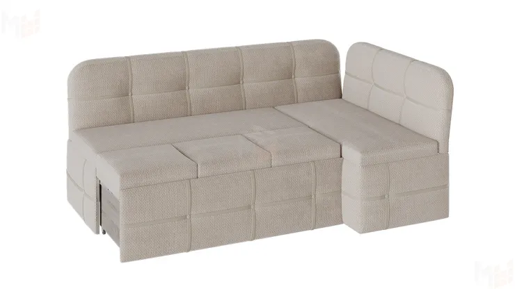 Кухонный уголок Майами со спальным местом (рогожка бежевая)