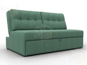 Диван прямой Лига-107 (140) ( Амур 11 зеленый )