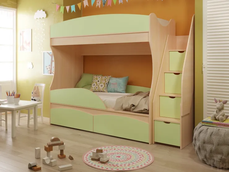Кровать двухъярусная Омега 15