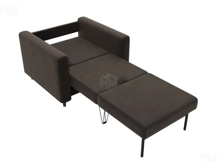 Кресло Лига-070 ( SEVEN 727 коричневый )