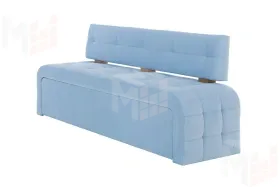 Кухонный диван Бристоль со спальным местом Голубой