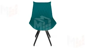 Стул Фэнди К4 Черный муар, Велюр Confetti Izumrud