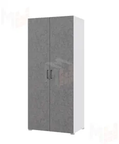 Шкаф VICTOR белый/бетон