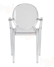 Стул обеденный DOBRIN LOUIS GHOST (цвет прозрачный)