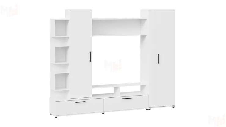 Гостиная Дакота Белый Ясень