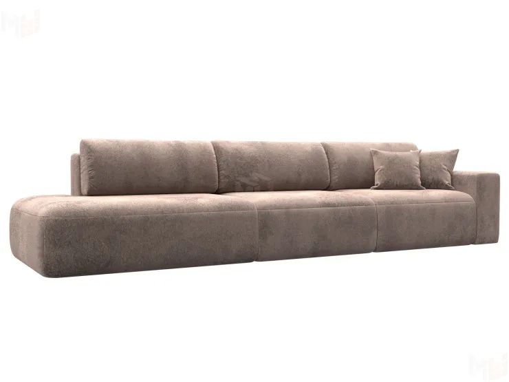 Диван прямой Лига-036 НПБ Модерн Лонг подлокотник справа