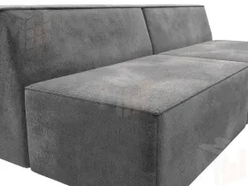 Диван прямой модульный Монс ( TOWER 10 серый )