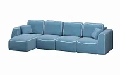 Диван угловой раскладной Бафи-2 комбинация №4 Романо Скай