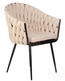 Стул обеденный DOBRIN MATILDA (бежевая ткань (LAR 275-1))