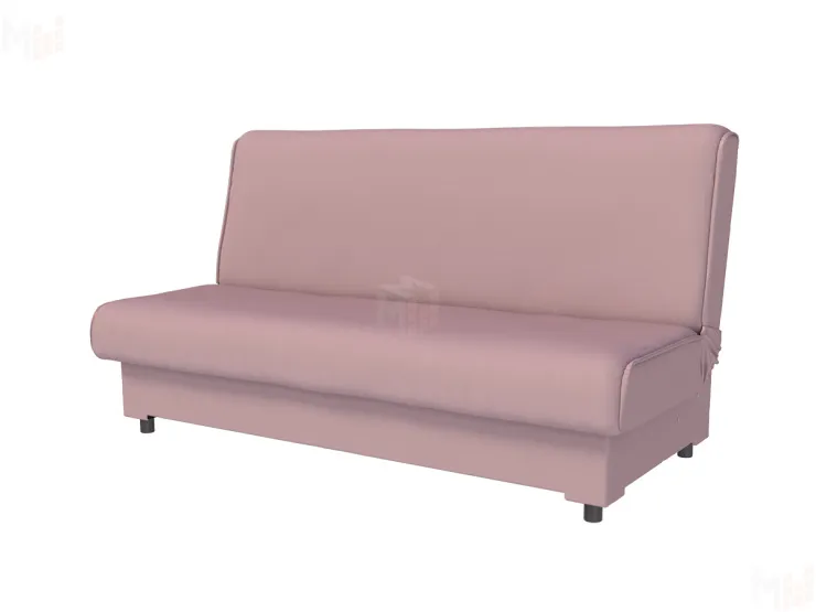 Диван книжка Фаворит велюр 11 пудровый