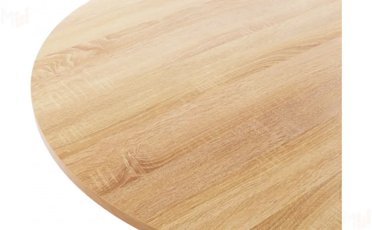 Стол Лаки Лофт D90 Дуб сонома / Белый