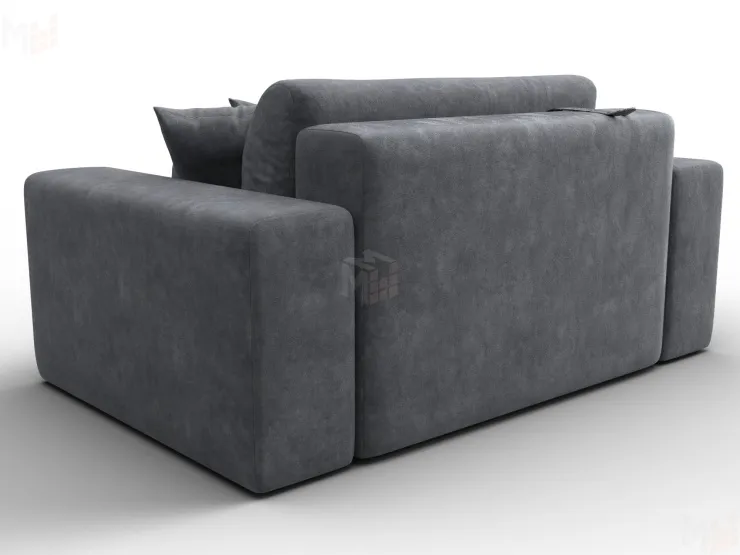 Кресло Лига-036 НПБ ( BRUT 16 темно-серый )