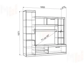 Мини-стенка Макси