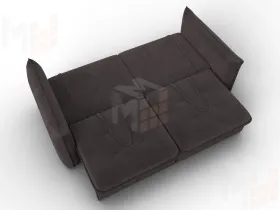 Диван прямой Лига-100 НПБ ( SEVEN 727 коричневый )