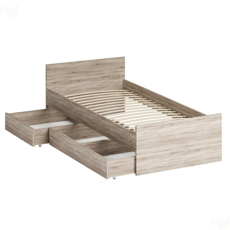 Кровать Орион 80*200 сонома