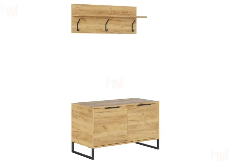 Прихожая Лофт (дуб крафт золотой)