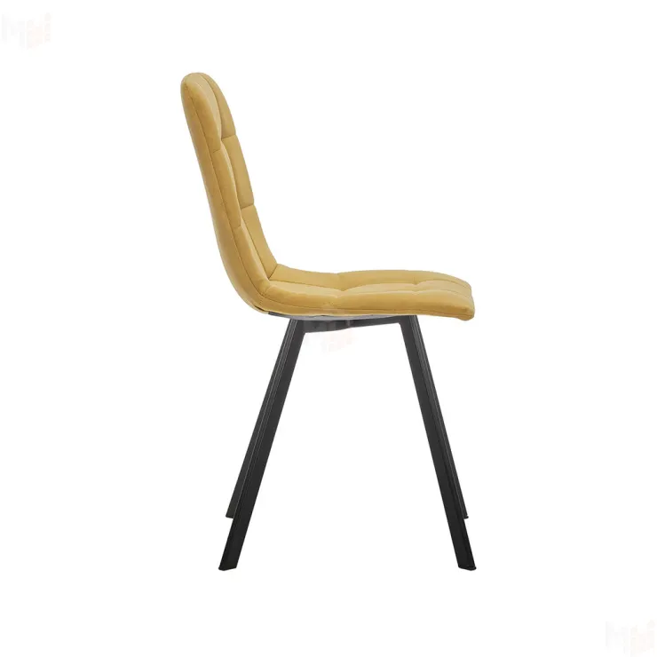 Стул Leset Скай Профиль Чёрный/Ultra Mustard