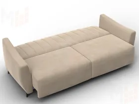 Диван-книжка Лига-095 НПБ ( SEVEN 729 бежевый )