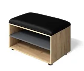 Обувница Мини-Лайт МЛ-8 Дуб крафт золотой/графит