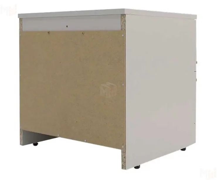 Тумба прикроватная Николь 32 Кашемир/Ручки-сатиновое золото