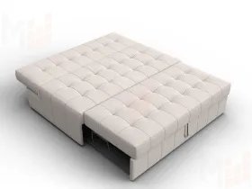 Диван прямой Лига-107 (140) ( JOLY 05 бежевый )