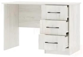 Письменный стол ПКС-3 Дуб Крафт белый