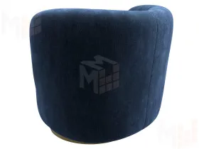 Кресло Лига-072 ( шенилл RIMINI 10 синий )