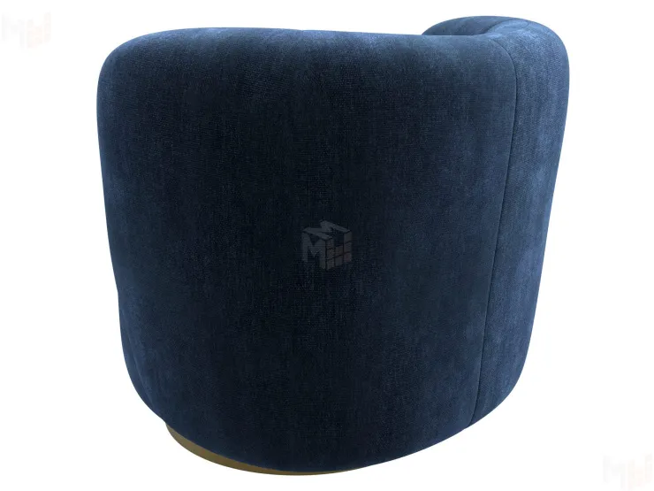 Кресло Лига-072 ( шенилл RIMINI 10 синий )