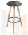 Табурет барный DOBRIN ROYCE (ножки светлый бук, цвет темно-серый (GR-04))