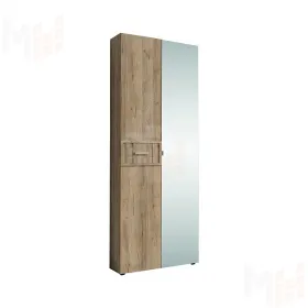 Шкаф для одежды SCANDICA OSLO 54 ФАСАД Зеркало/Стандарт