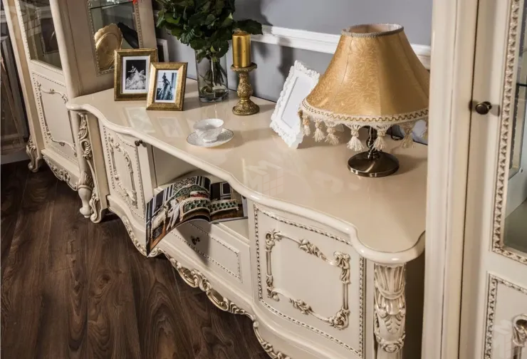 Тумба ТВ Джоконда крем глянец