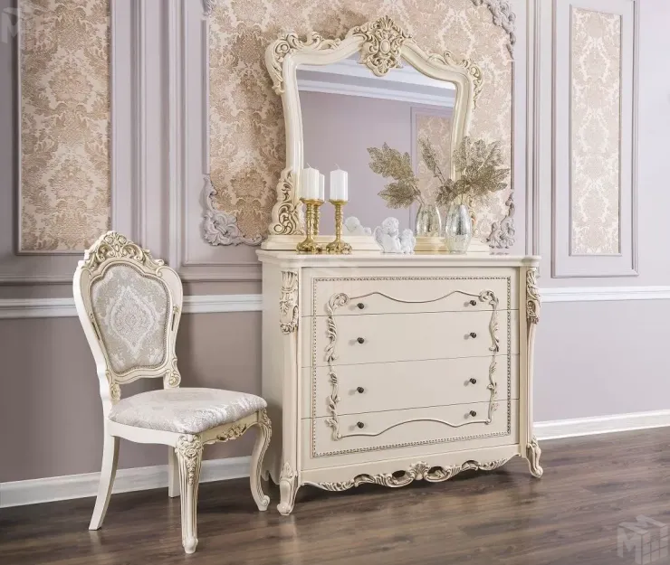 Комод Джоконда крем глянец 