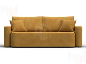 Диван прямой Лига-118 НПБ ( BRUT 10 желтый )