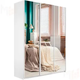 Шкаф-купе Прайм 3-х дверный Зеркало 210 см