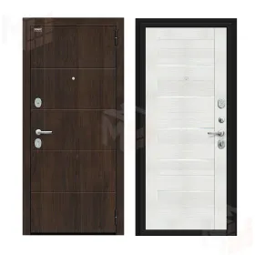 Входная металлическая дверь Прайм Kale Almon/Bianco Veralinga