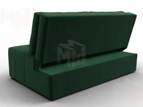 Диван прямой Лига-107 (140) ( SEVEN 626 зеленый )