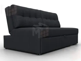 Диван прямой Лига-107 (160) ( JOLY 16 темно-серый )