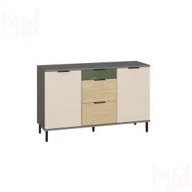 Комод Марвэл 16.234.02 Темно - серый