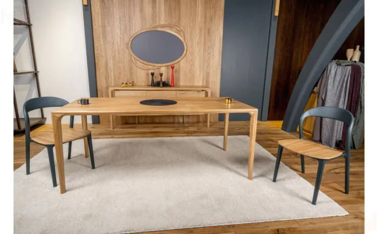 Стол деревянный из массива дуба Соул 180 Дуб натуральный